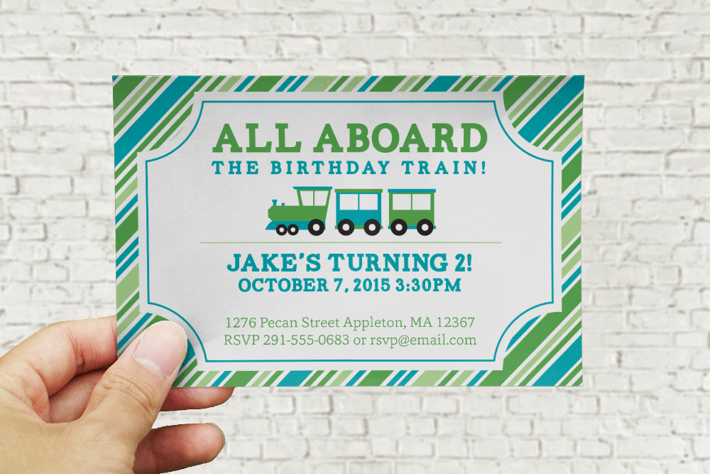 Train Invitation